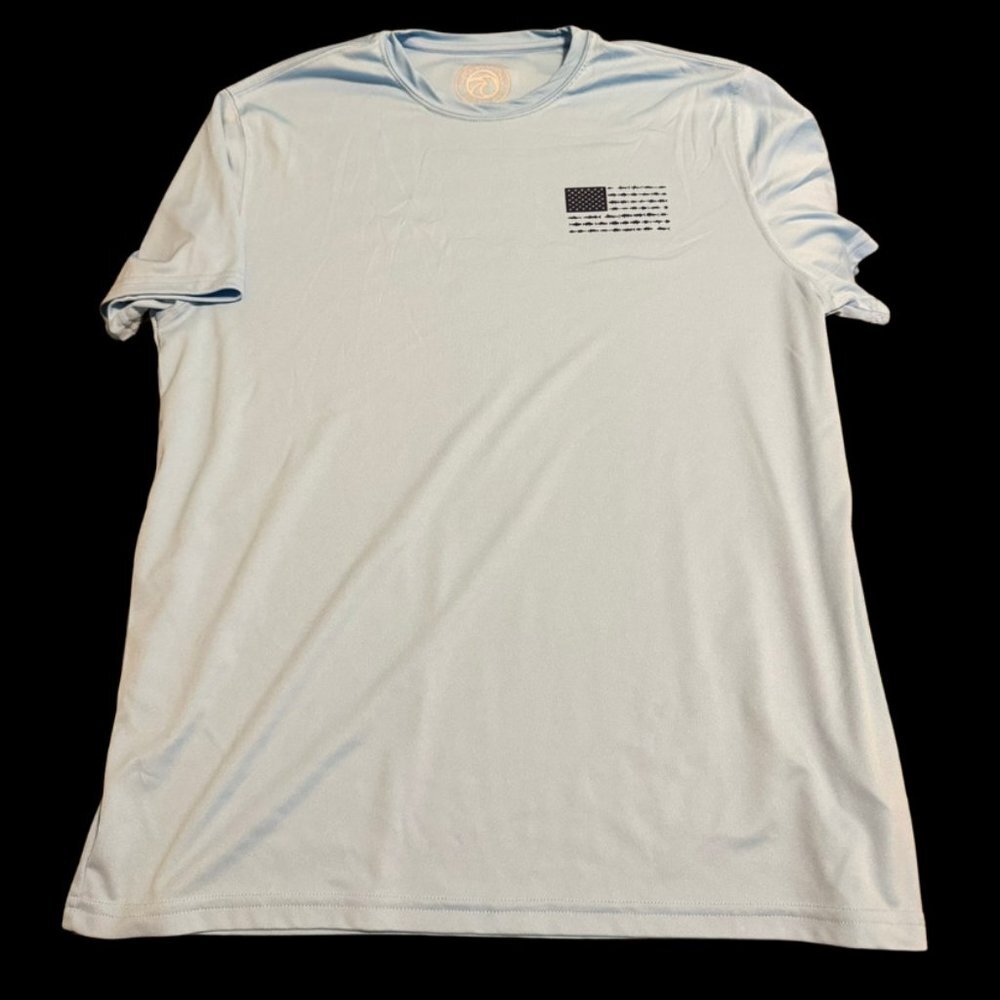 Vapor Apparel USA Fishing T-shirt (Large) - Picture 3 of 5